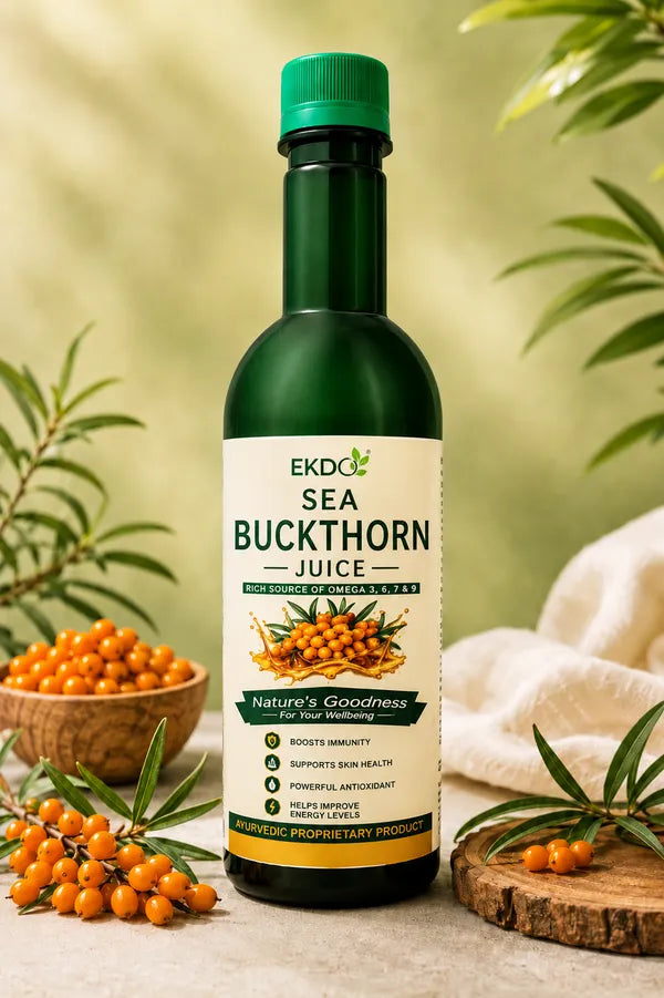 100% Natural Sea Buckthorn 500ML Pake of 2