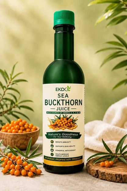 100% Natural Sea Buckthorn 500ML Pake of 2